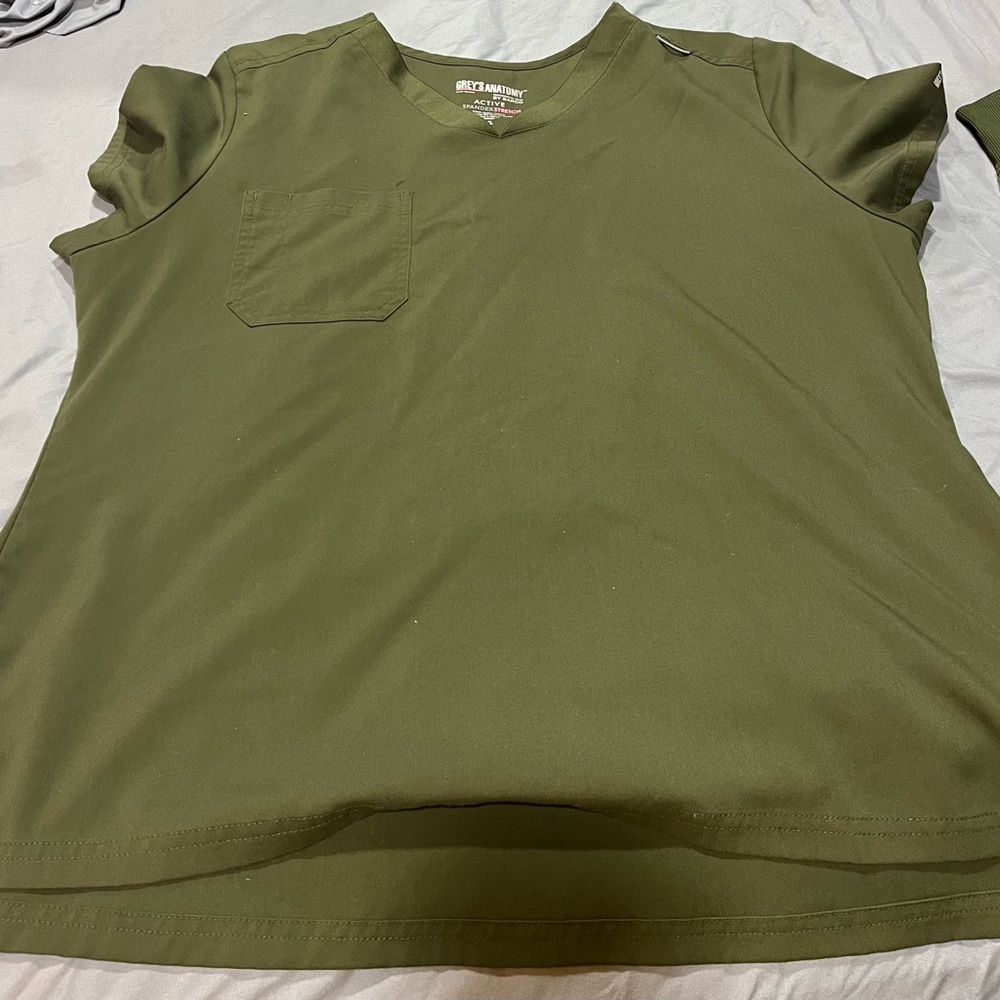 Hunter green scrubs